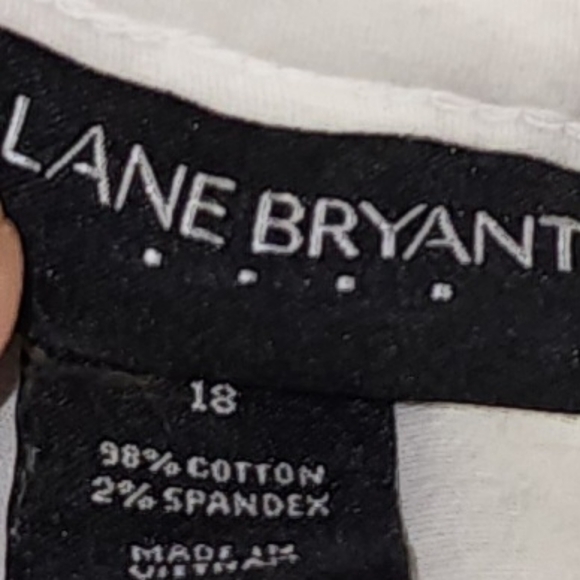 Lane Bryant White Shorts Womens Plus 18 - Picture 3 of 5